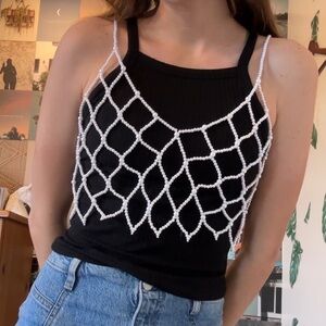 Pearl Cropped Top